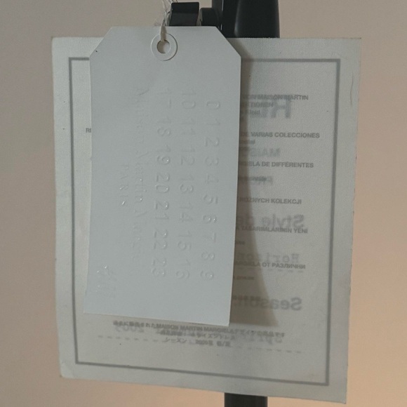 HM x MARGIELA Black SIDEWAYS DRESS / Black Asymmetrical Draped Dress - Picture 8 of 8